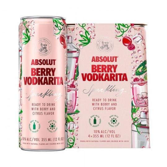Absolut - Berry Vodkarita (355ml) (355ml)