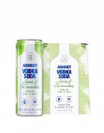Absolut - Lime & Cucumber Vodka Soda 0 (355)