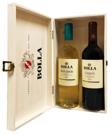 Bolla Pinot Grigio and Chianti 2 Bottle Gift (750ml) (750ml)