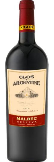Clos d'Argentine Winemaker's Selection Reserva Malbec 2014 (750ml) (750ml)