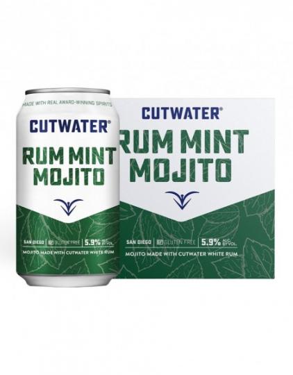 Cutwater - Rum Mint Mojito (4 pack 355ml cans) (4 pack 355ml cans)