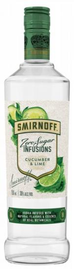 Smirnoff - Zero Sugar Cucumber & Lime (750ml) (750ml)