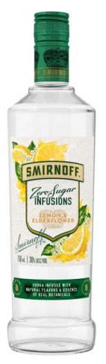 Smirnoff - Zero Sugar Lemon & Elderflower (750ml) (750ml)