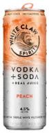 White Claw - Vodka Soda Peach 4pk (357)