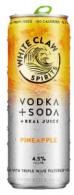 White Claw - Vodka Soda Pineapple 4pk (357)
